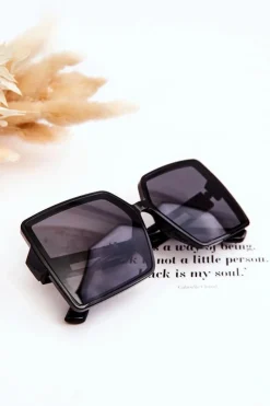 Okulary>Boto Kwadratowe Okulary Przeciwsłoneczne M2376 Gradient Czarne