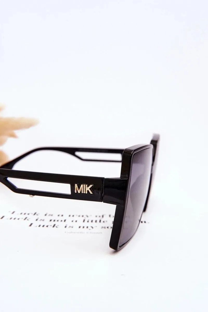 Okulary>Boto Kwadratowe Okulary Przeciwsłoneczne M2376 Gradient Czarne