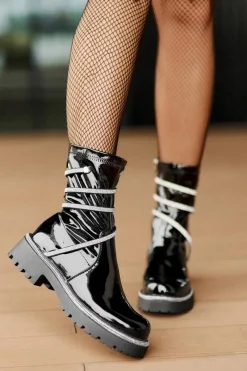 Botki Ocieplane|Czarne Botki><noscript><img width=