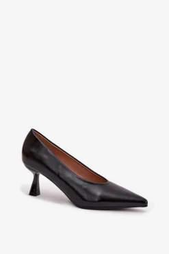 Outlet Lakierowane Czółenka Na Szpilce Czarne Gavrielle Damskie Szpilki Lakierowane|Czółenka Klasyczne