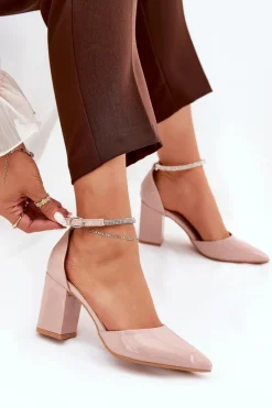 Czółenka Na Słupku|Czółenka Klasyczne><noscript><img width=