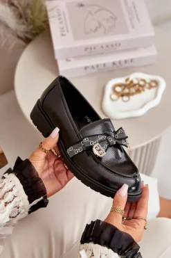 Loafersy Damskie|Mokasyny Płaskie><noscript><img width=