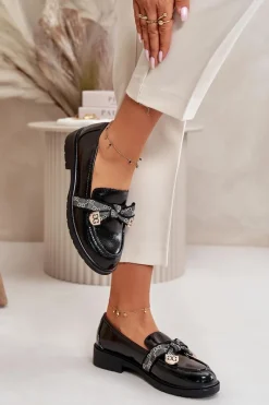 Loafersy Damskie|Mokasyny Płaskie><noscript><img width=