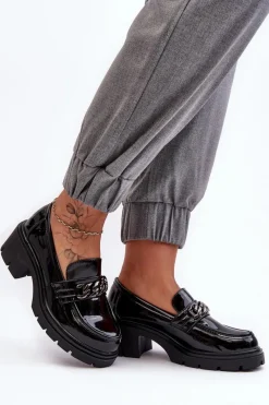 Mokasyny Damskie Lakierowane><noscript><img width=