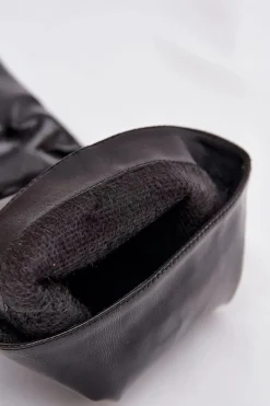 Sale Lakierowane Kozaki Damskie Na Niskim Obcasie Czarne Mireva Damskie Kozaki Ocieplane|Kozaki Na Szpilce