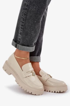 Loafersy Damskie|Mokasyny Płaskie><noscript><img width=