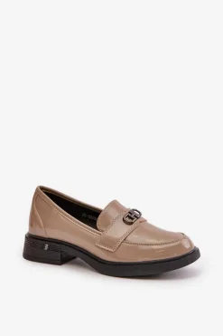 Loafersy Damskie|Mokasyny Damskie Lakierowane><noscript><img width=