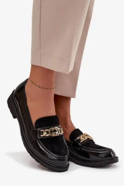 Mokasyny Płaskie|Mokasyny Damskie Lakierowane><noscript><img width=