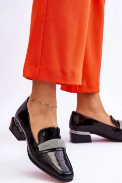 Mokasyny Damskie Lakierowane><noscript><img width=