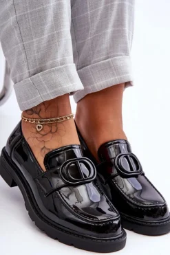 Mokasyny Damskie Skórzane|Mokasyny Na Platformie><noscript><img width=