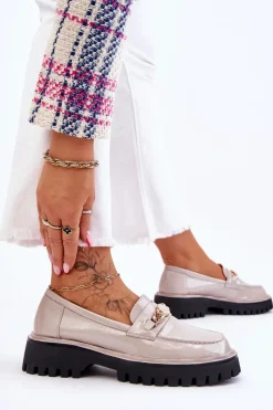 Mokasyny Płaskie|Mokasyny Damskie Lakierowane><noscript><img width=