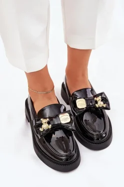 Mokasyny Płaskie|Mokasyny Damskie Skórzane><noscript><img width=