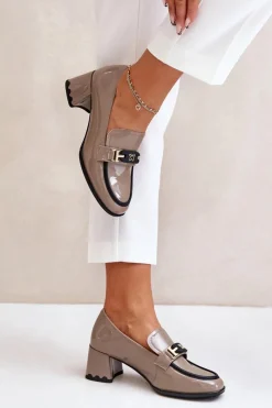 Półbuty Skórzane><noscript><img width=