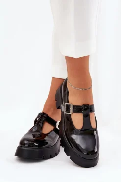 Półbuty Skórzane><noscript><img width=