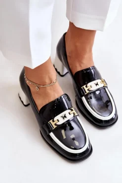 Półbuty Skórzane><noscript><img width=