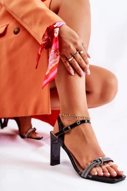 Sandały Na Obcasie><noscript><img width=