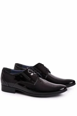 Online Lakierowane Skórzane Półbuty Bednarek 694 Czarne Damskie Bednarek Polish Shoes|Półbuty Eleganckie