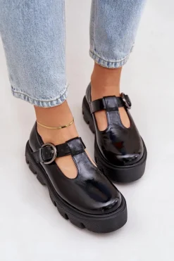 Półbuty Skórzane><noscript><img width=