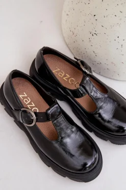 Półbuty Skórzane><noscript><img width=