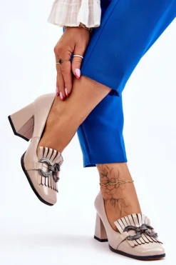 Czółenka Na Słupku|Czółenka Klasyczne><noscript><img width=