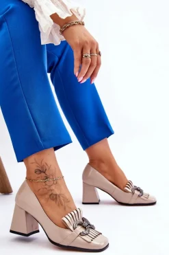 Czółenka Na Słupku|Czółenka Klasyczne><noscript><img width=