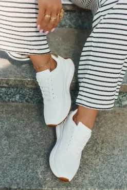 Sale Big Star Shoes Lekkie Buty Sportowe Damskie Big Star RR274629 HI-POLY SYSTEM Białe