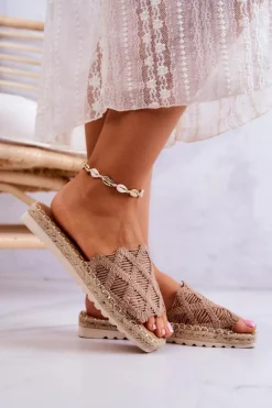 Online Boto Lekkie Damskie Klapki Camel Polly