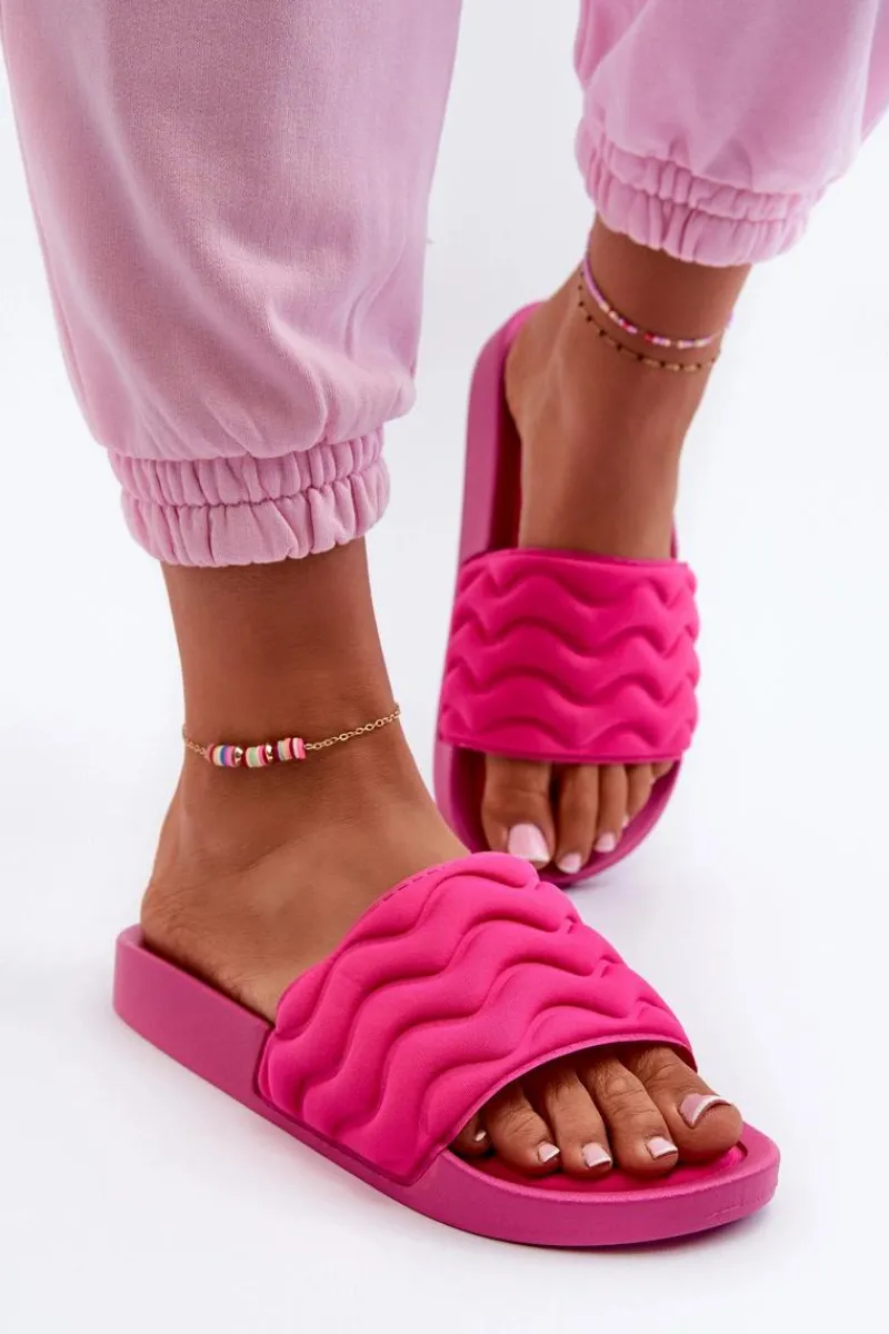 Online Lekkie Klapki Damskie Na Basen Fuksja Beliordia Damskie Klapki Basenowe|Klapki Damskie Klasyczne