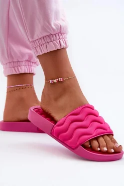 Online Lekkie Klapki Damskie Na Basen Fuksja Beliordia Damskie Klapki Basenowe|Klapki Damskie Klasyczne