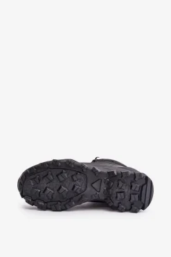 Outlet Evento Lekkie Ocieplane Męskie Buty Trekkingowe McBraun Wodoodporne Czarne