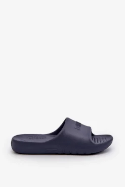 Clearance Big Star Shoes Lekkie Piankowe Klapki Dziecięce Big Star NN374557 Granatowe Niebieski