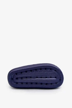 Best Lekkie Piankowe Sandały Na Rzep ProWater PRO-24-05-01K Granatowe Dzieci Chłopięce|Dziewczęce