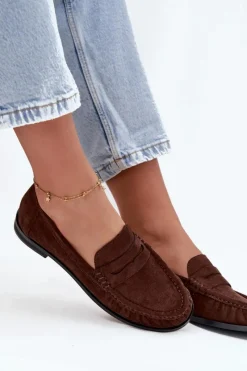 Loafersy Damskie|Mokasyny Płaskie><noscript><img width=