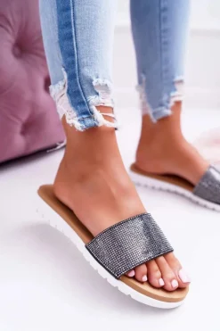 Klapki Damskie Klasyczne><noscript><img width=