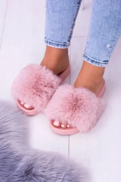 Klapki Z Futerkiem|Klapki Damskie Klasyczne><noscript><img width=