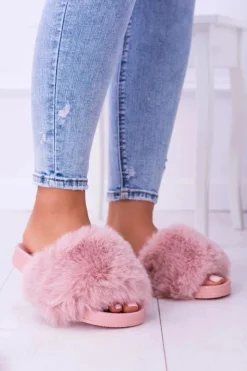 Klapki Z Futerkiem|Klapki Damskie Klasyczne><noscript><img width=