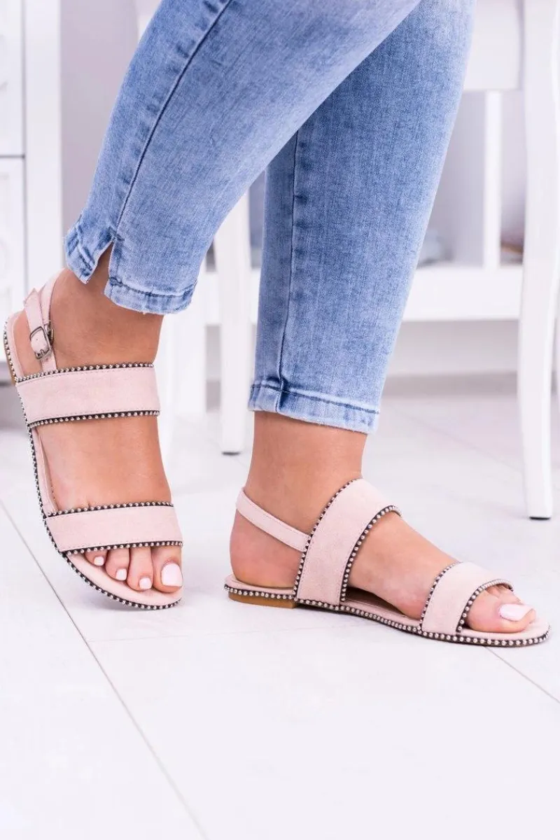 Sale Boto Lu Boo Damskie Różowe Sandały Dżety Noeli