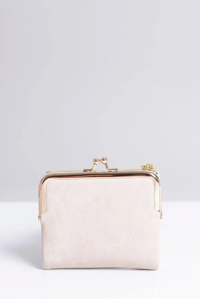 Portfele>Boto Mała Damska Beżowa Portmonetka