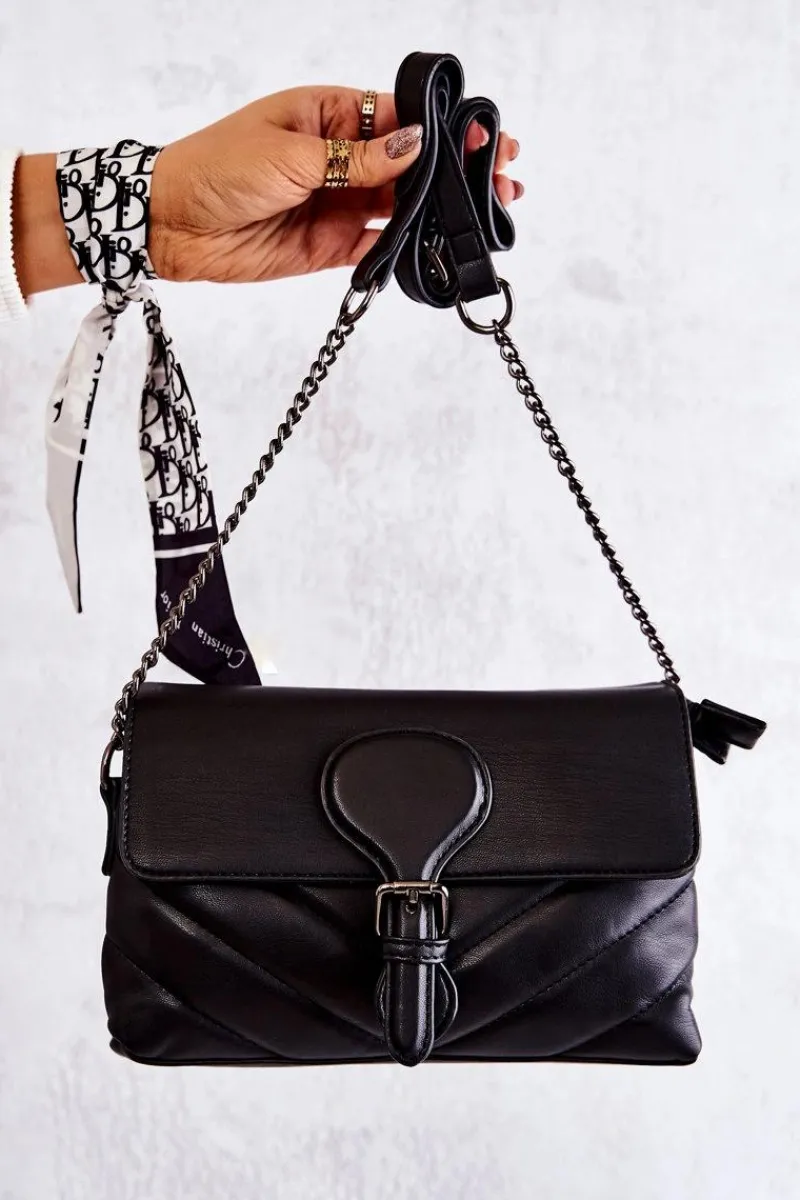 Listonoszki>Boto Mała Pikowana Listonoszka Czarna Hailee