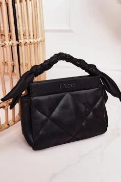 Discount Nobo Mała Pikowana Torebka Na Łańcuszku NBAG-K1330 Czarna