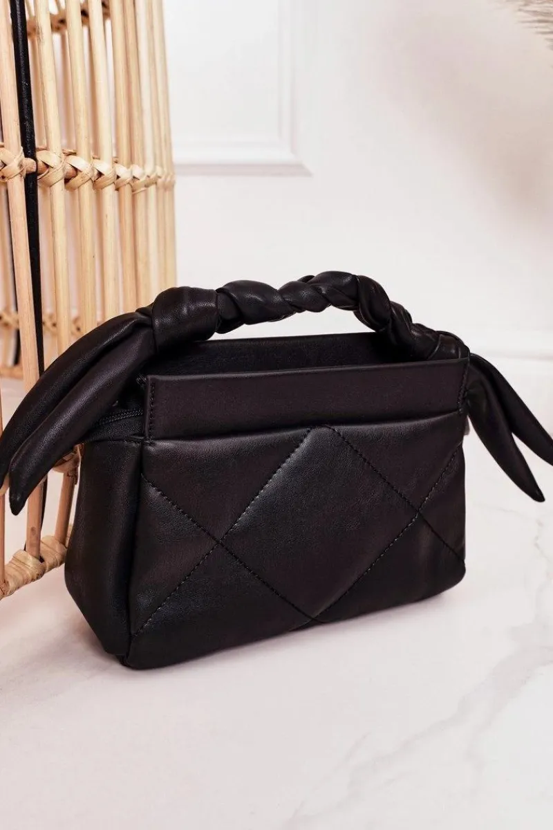 Discount Nobo Mała Pikowana Torebka Na Łańcuszku NBAG-K1330 Czarna