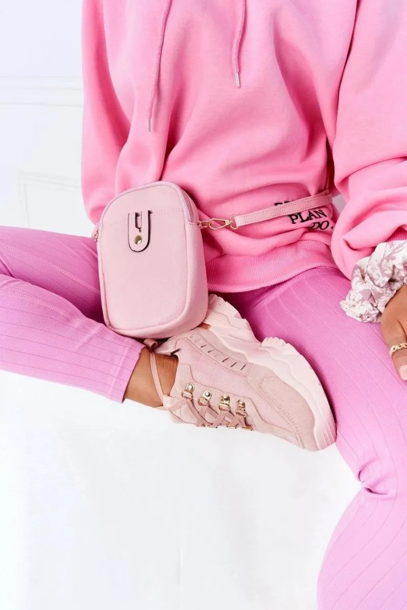 Listonoszki>Boto Mała Saszetka Damska Na Pas Amsterdam Różowa