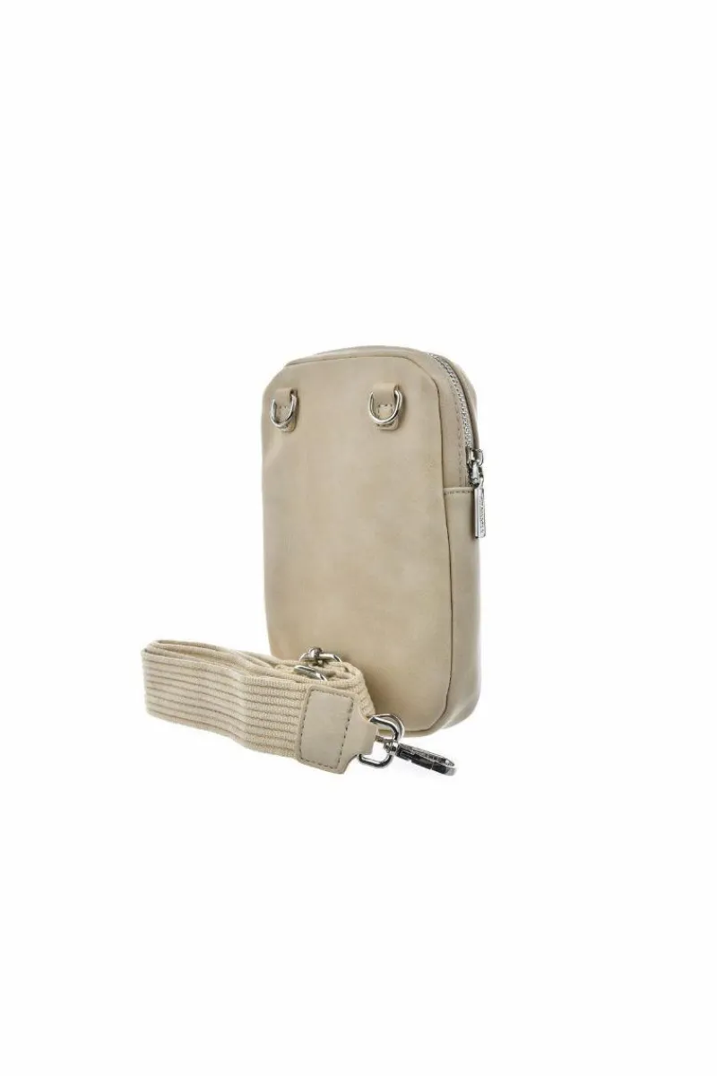 Big Star Shoes Mała Torebka Big Star NN574043 Beżowa Beżowy