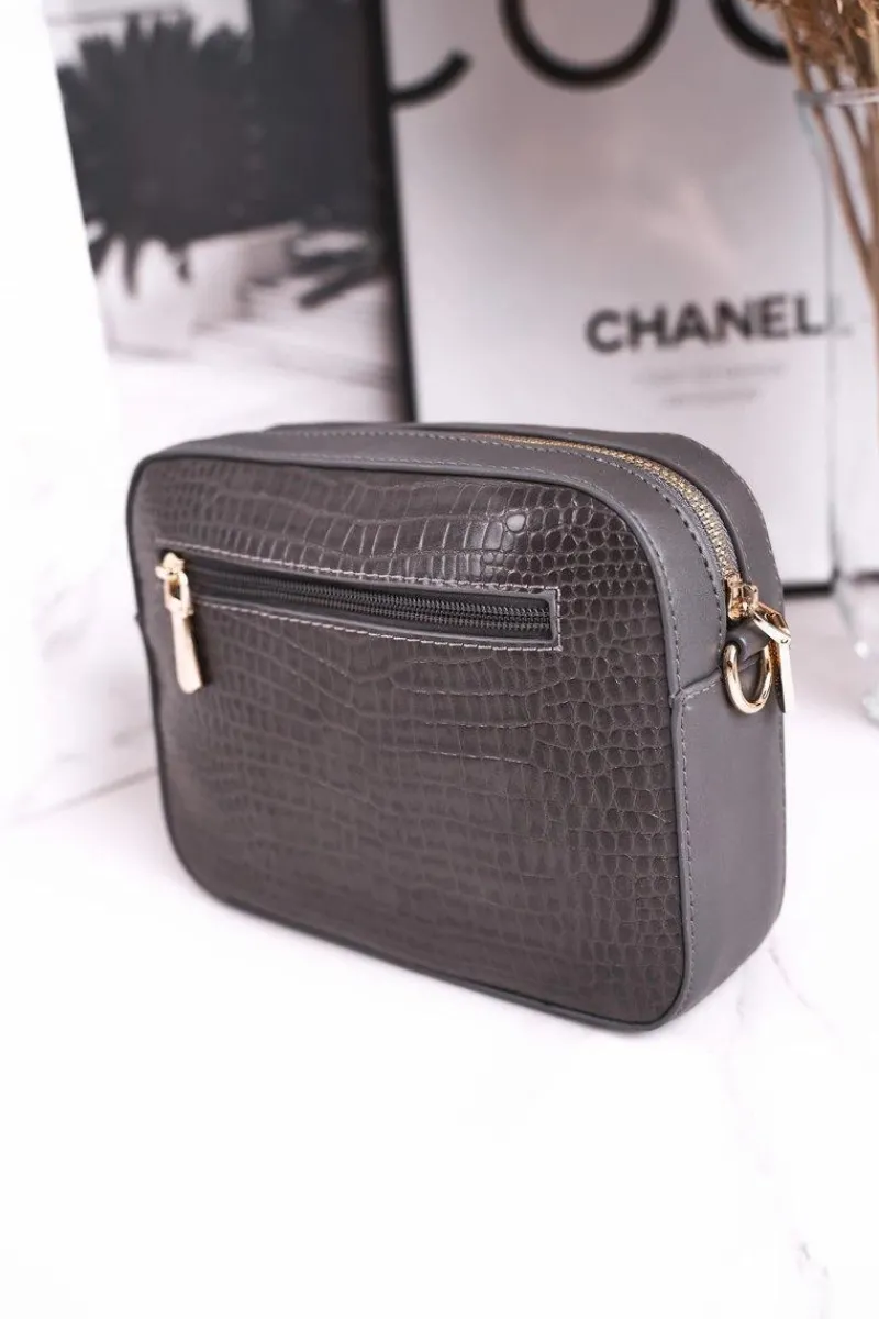 Clearance Monnari Mała Torebka Damska Listonoszka BAG7480-019 Szara