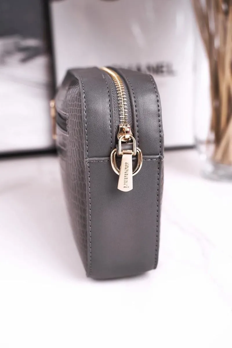 Clearance Monnari Mała Torebka Damska Listonoszka BAG7480-019 Szara