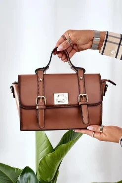 Torebki Nobo|Torebki Klasyczne>Nobo Mała Torebka Listonoszka L1550 Beżowa