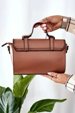 Torebki Nobo|Torebki Klasyczne>Nobo Mała Torebka Listonoszka L1550 Beżowa