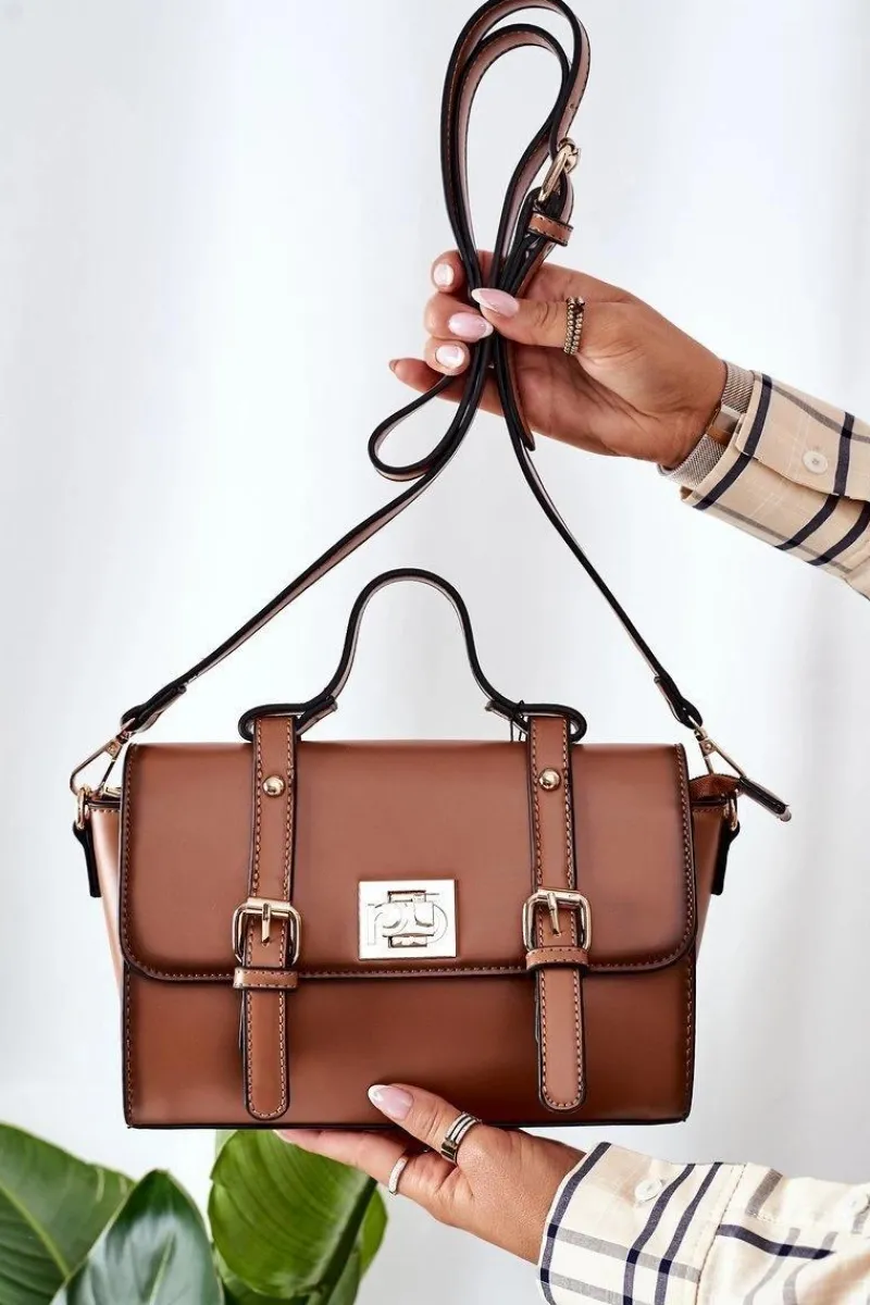 Torebki Nobo|Torebki Klasyczne>Nobo Mała Torebka Listonoszka L1550 Beżowa