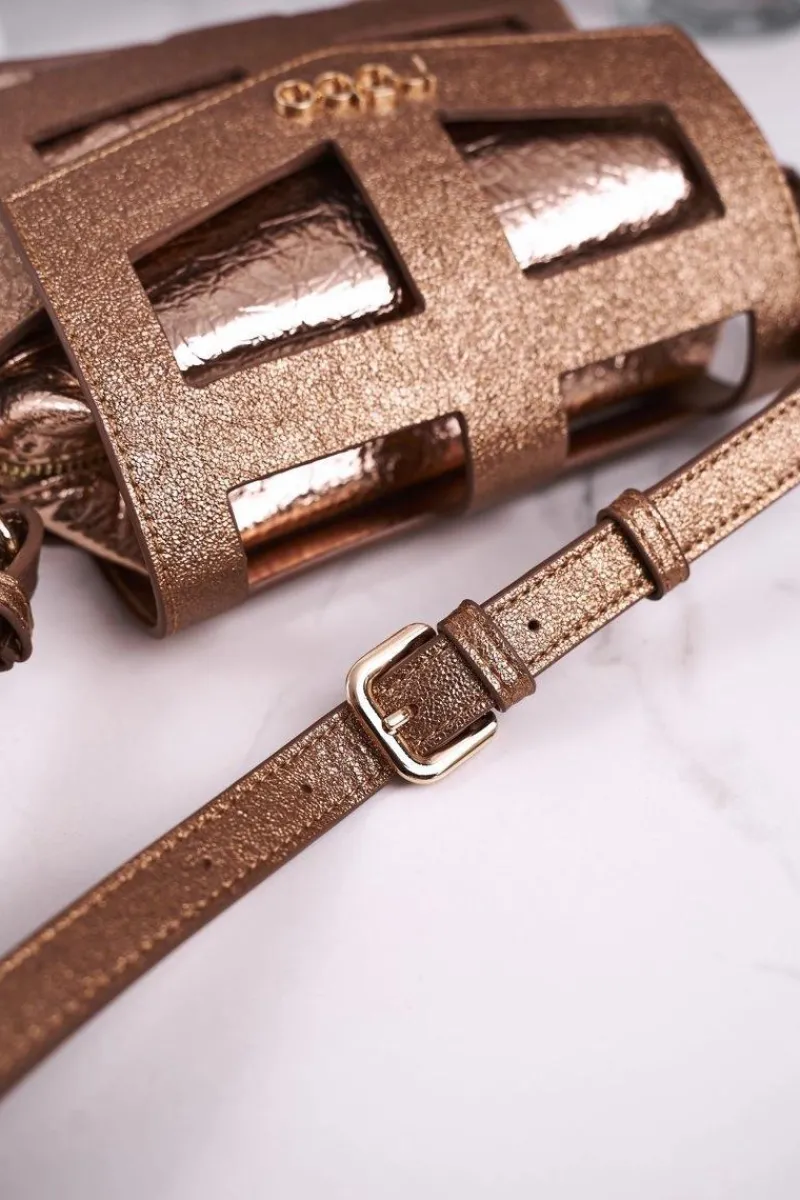 Torebki Nobo|Listonoszki>Nobo Mała Torebka Listonoszka NBAG-J4104-C023 Złota