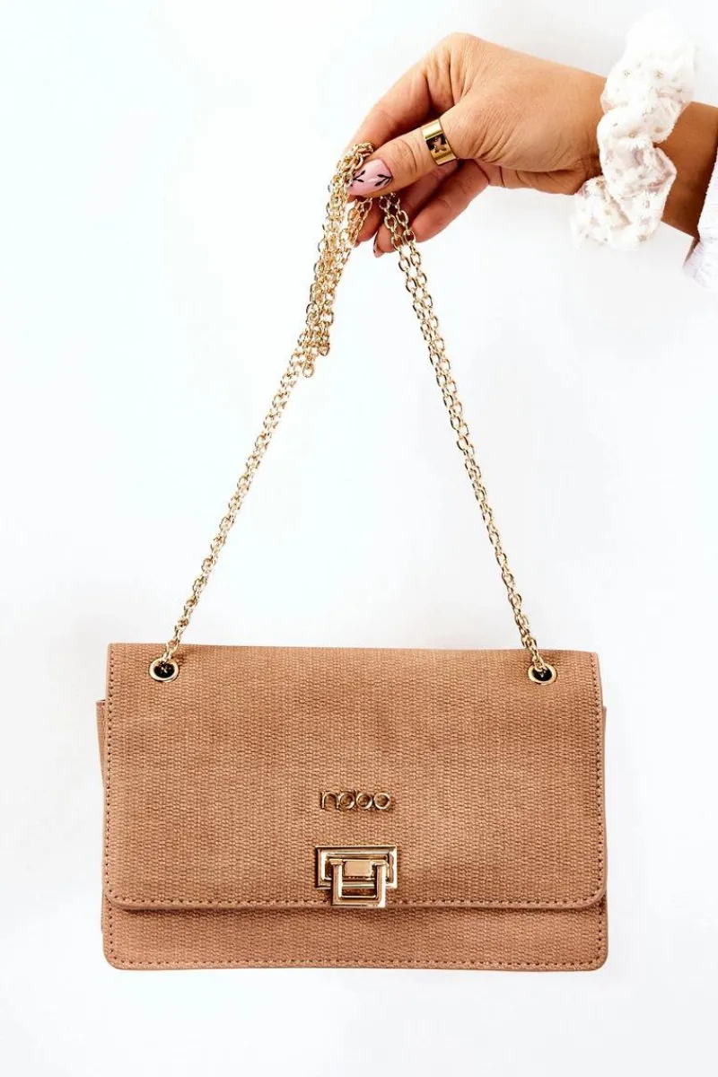 Outlet Mała Torebka Listonoszka M0590-C015 Beżowa Torebki Nobo|Torebki Klasyczne